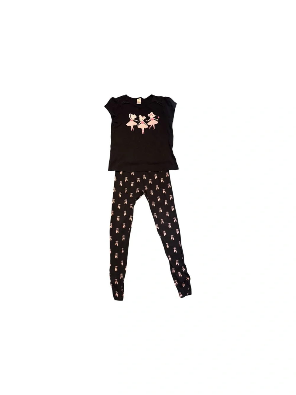 Gymboree ballerina top and leggings girls size 10/12